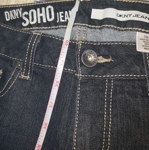 DKNY, jeans, size 10, like new, black